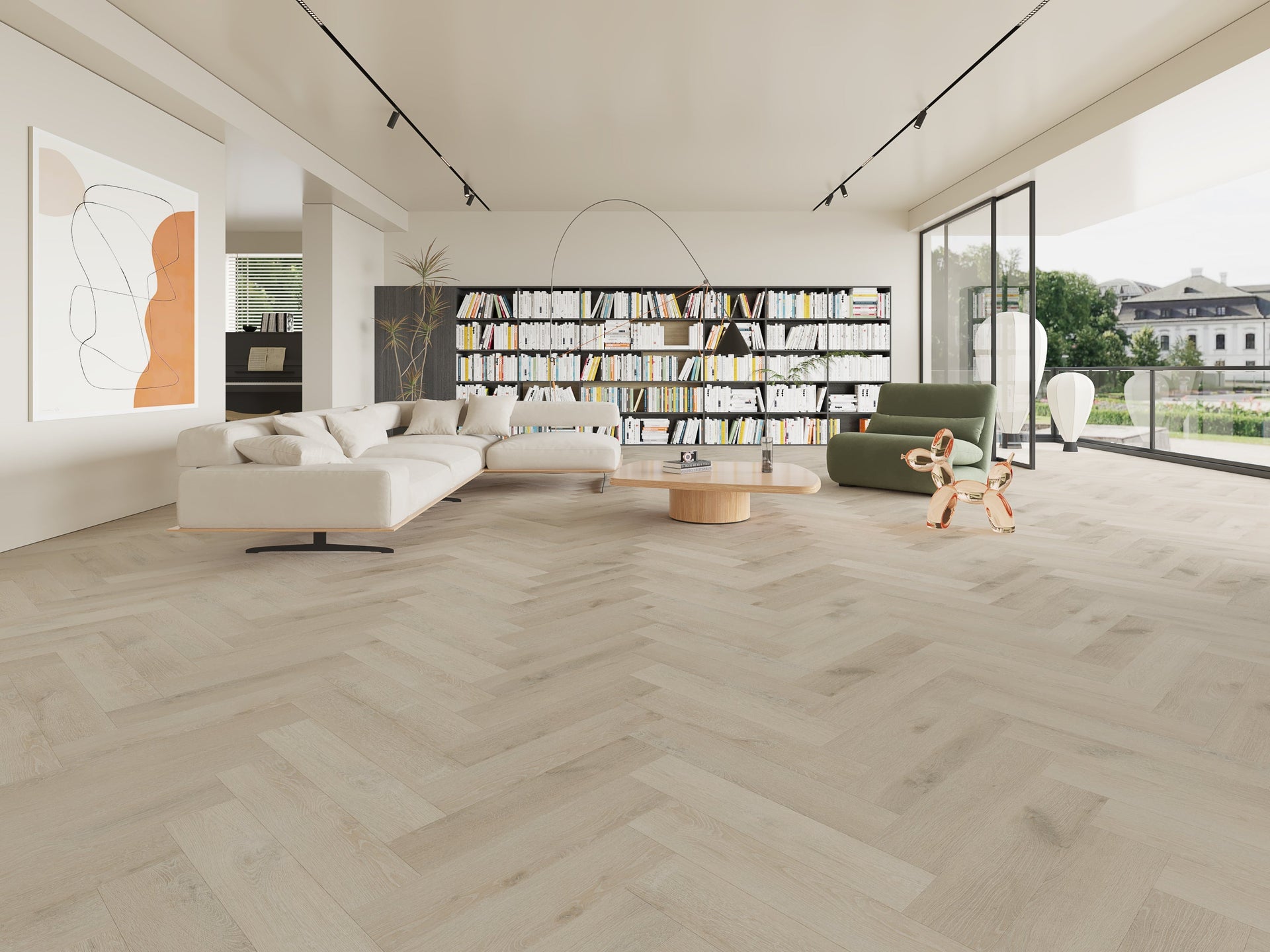 Vinyl Herringbone