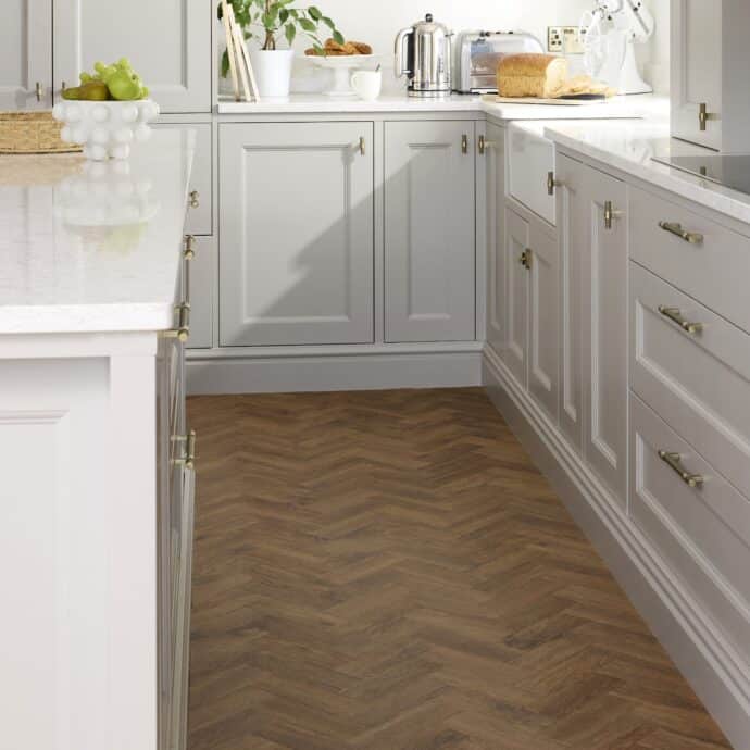 Scorched Timber Herringbone